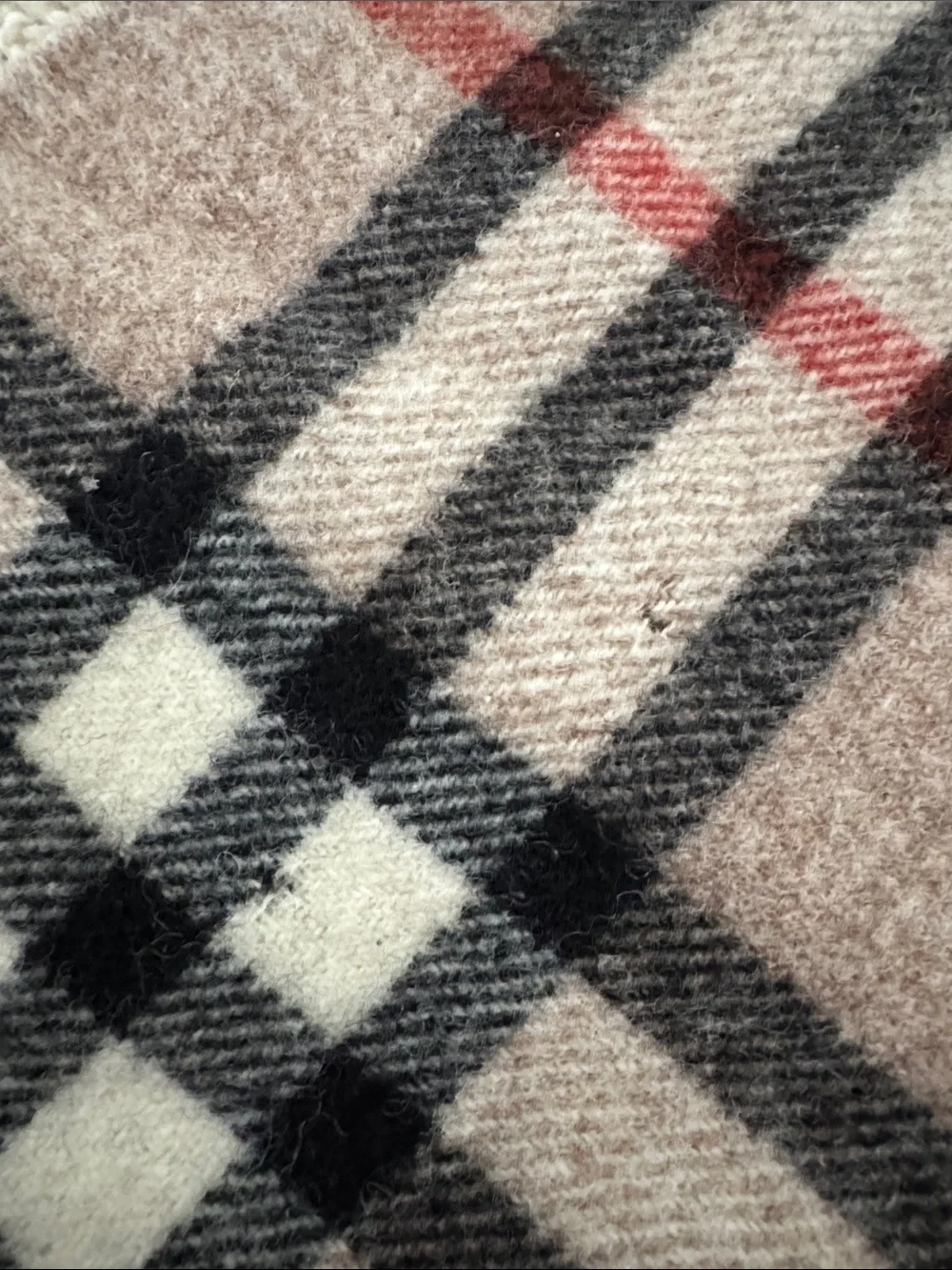 Vintage Loch Lomond 100% Wool Scarf | British-Style Check | Made in England